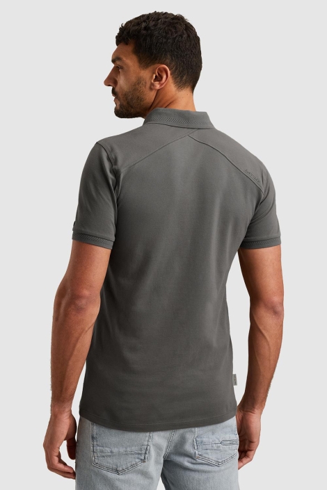 Cast Iron short sleeve polo essential fine p